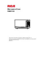 RCA RMW1108 User Manual preview