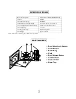 Предварительный просмотр 8 страницы RCA RMW1143 Owner'S Manual