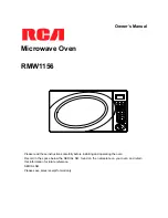 RCA RMW1156 Owner'S Manual preview