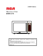 RCA RMW1170 Owner'S Manual preview