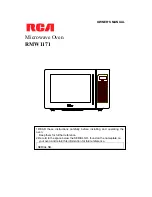 Preview for 1 page of RCA RMW1171 Owner'S Manual