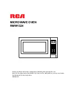 Preview for 1 page of RCA RMW1324 Manual