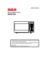 Preview for 1 page of RCA RMW1480 Owner'S Manual