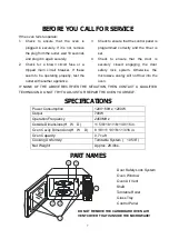 Preview for 8 page of RCA RMW700 Owner'S Manual