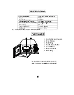 Предварительный просмотр 8 страницы RCA RMW701 User Manual