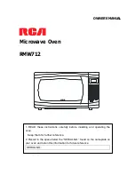 RCA RMW712 Owner'S Manual preview