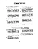 Preview for 12 page of RCA RMW757 User Manual