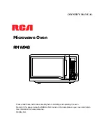 Preview for 1 page of RCA RMW948 Owner'S Manual