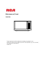 RCA RMW966 Owner'S Manual preview