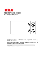 RCA RMW987 Manual preview