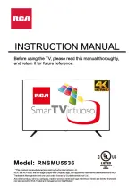 RCA RNSMU5536 Instruction Manual preview