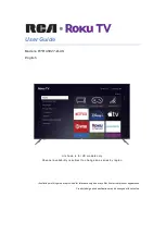 Preview for 1 page of RCA Roku TV RTRU5827-B-US User Manual