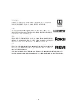 Preview for 32 page of RCA Roku TV RTRU5827-B-US User Manual