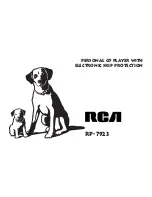 RCA RP-7923 Instruction Manual preview