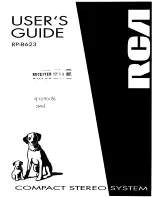 RCA RP-8623 User Manual preview