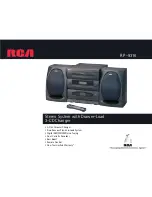 RCA RP-9316 Specifications preview