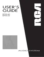 Preview for 1 page of RCA RP-9540 User Manual