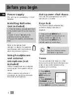 Preview for 8 page of RCA RP5013 User Manual