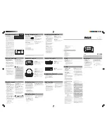 RCA RP5600 User Manual предпросмотр