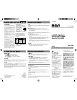 RCA RP7664 User Manual preview