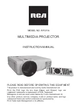 RCA RPJ116 Instruction Manual preview