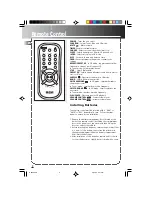 Preview for 8 page of RCA RS2000 User Manual