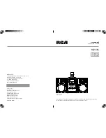 RCA RS2135I - Compact Audio System User Manual preview