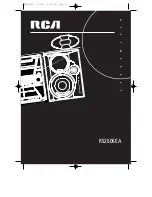 Preview for 3 page of RCA RS2606EA User Manual