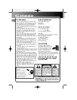 Preview for 3 page of RCA RS2610 User Manual