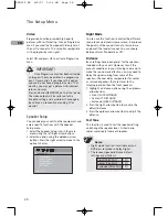 Preview for 26 page of RCA RTD215 - Home Theatre System User Manual