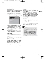 Preview for 27 page of RCA RTD215 - Home Theatre System User Manual