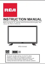 RCA RTDVD1900 Instruction Manual предпросмотр