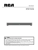 Предварительный просмотр 1 страницы RCA RTS7131B User Manual