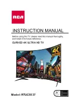 RCA RTUC5537 Instruction Manual preview