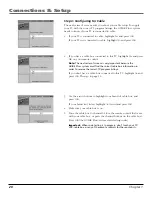 Предварительный просмотр 22 страницы RCA Scenium D32TF20 User Manual