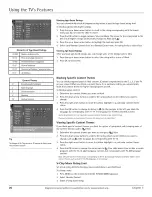 Preview for 22 page of RCA SCENIUM D52W131YX1 User Manual