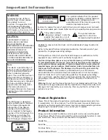 Preview for 2 page of RCA Scenium D61W136DB User Manual