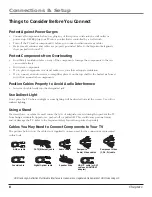 Предварительный просмотр 10 страницы RCA Scenium HD50LPW164 User Manual