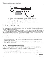 Предварительный просмотр 20 страницы RCA Scenium HD50LPW164 User Manual