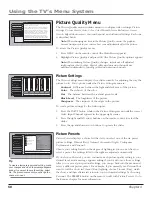 Предварительный просмотр 52 страницы RCA Scenium HD50LPW164 User Manual