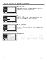 Предварительный просмотр 64 страницы RCA Scenium HD50LPW164 User Manual