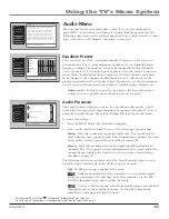 Предварительный просмотр 69 страницы RCA SCENIUM HD50LPW166PK User Manual