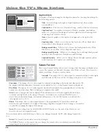 Предварительный просмотр 76 страницы RCA SCENIUM HD50LPW166PK User Manual