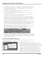 Preview for 62 page of RCA Scenium HD56W151 User Manual