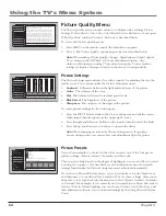 Preview for 66 page of RCA Scenium HD56W151 User Manual