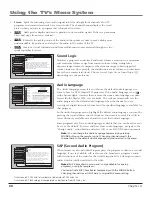 Preview for 70 page of RCA Scenium HDLP50W151 User Manual