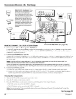 Preview for 12 page of RCA Scenium HDLP50W151YX1 User Manual