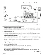 Preview for 13 page of RCA Scenium HDLP50W151YX1 User Manual