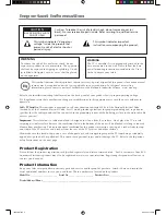 Preview for 2 page of RCA SCENIUM L32WD14 User Manual