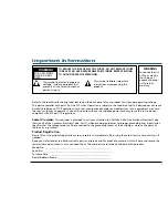 Preview for 3 page of RCA Scenium L50000 User Manual